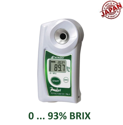 ATAGO PAL-3 Dijital Refraktometre 0-93 Brix - Digital Refraktometresi