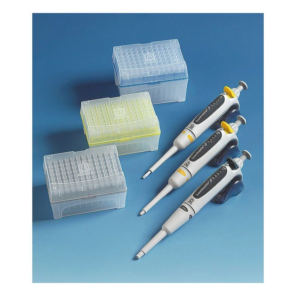 Brand Transferpette S 0,1-0,1-1 Ml, 0,5-5 Ml, 1-10 Ml Ayarlanabilir Otomatik Pipet Seti 704791